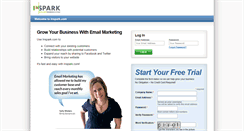 Desktop Screenshot of inspark.vresp.com