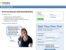 Tablet Screenshot of inspark.vresp.com